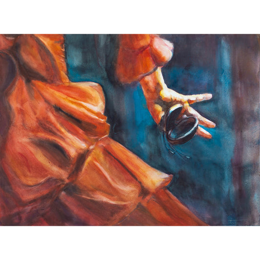 Flamenco castanets