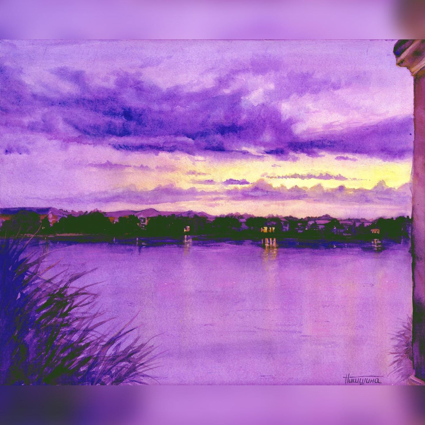 Purple Sunset Miramar