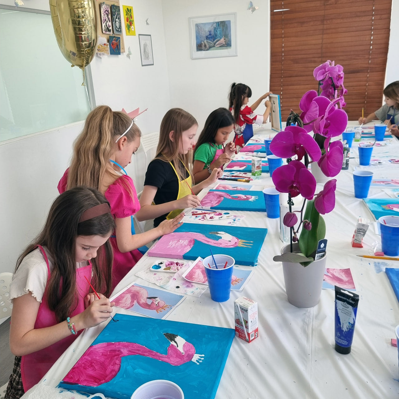 Детский творческий день рождения