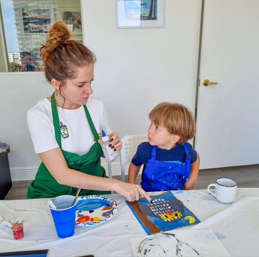 Private arts & crafts class for children 3,4 years old 4/4/2025