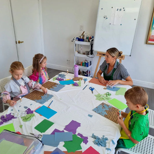 Arts & crafts class for children 3, 4 years old 4/5/2025