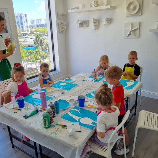 Arts & crafts class for children 3,4 years old 4/26/2025