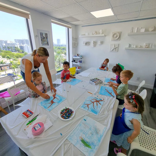 Arts & crafts class for children 3,4 years old 5/24/2025