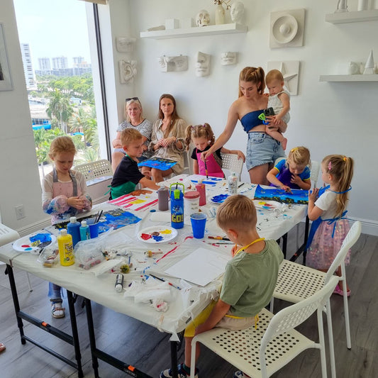 Arts & crafts class for children 3,4 years old 6/28/2025