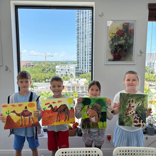Art class for children 7/30/2025