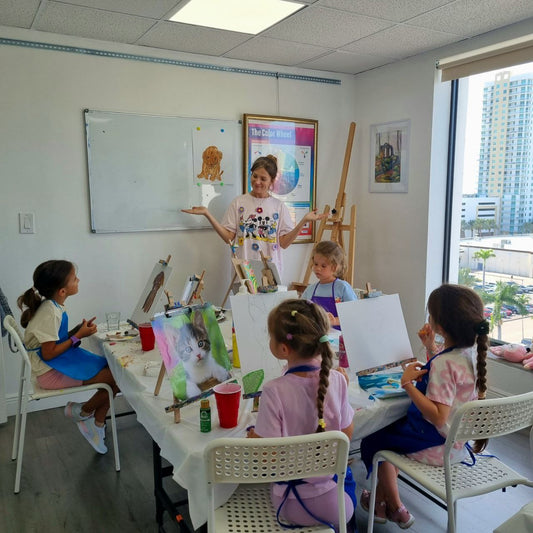 Art class for children 7/31/2025