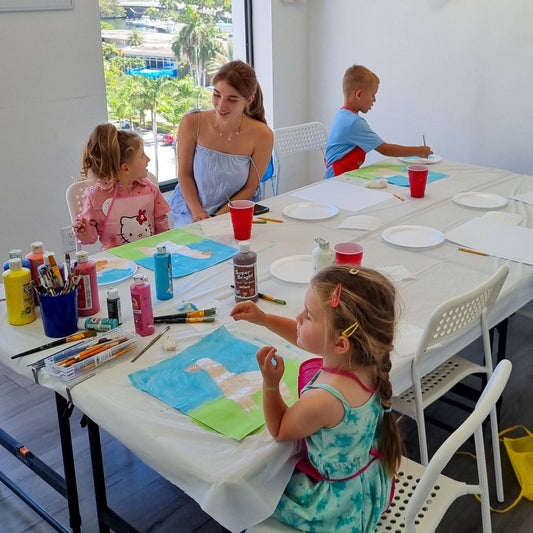 Arts & crafts class for children 3,4 years old 8/2/2025