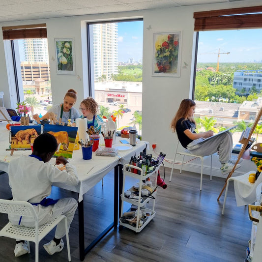 Art class for children 8/2/2025