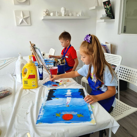Art class for children 8/4/2025