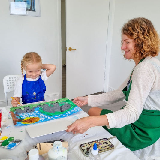 Arts & crafts class for children 3,4 years old 8/6/2025