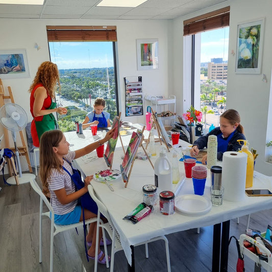 Art class for children 8/15/2025