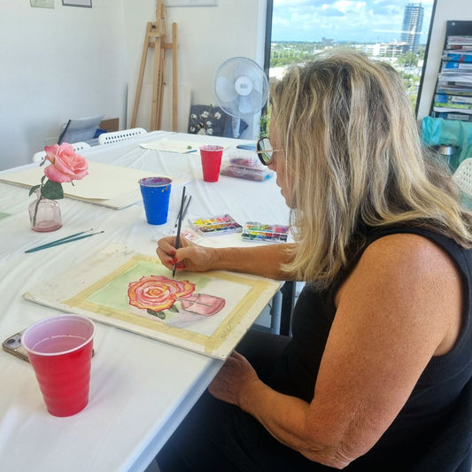 Art class for adults 8/19/2025