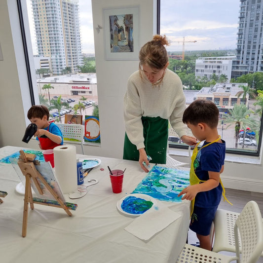 Short art class for children 9/5/2025