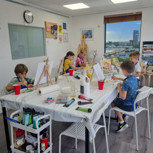 Art class for children 9/16/2025