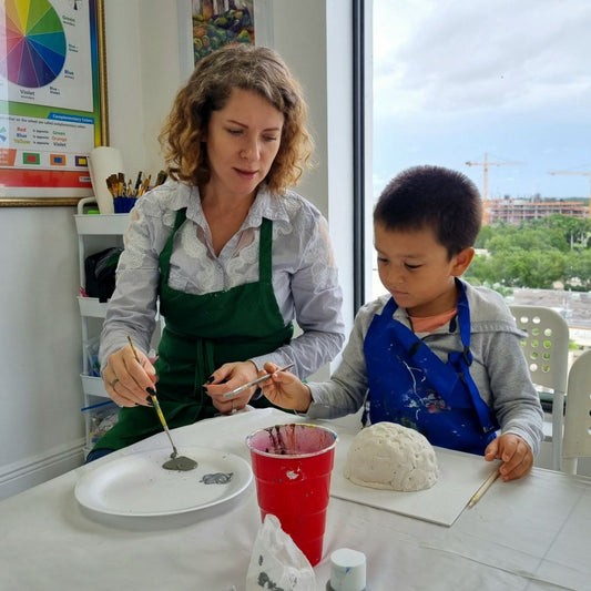 Private art class for children 9/17/2025