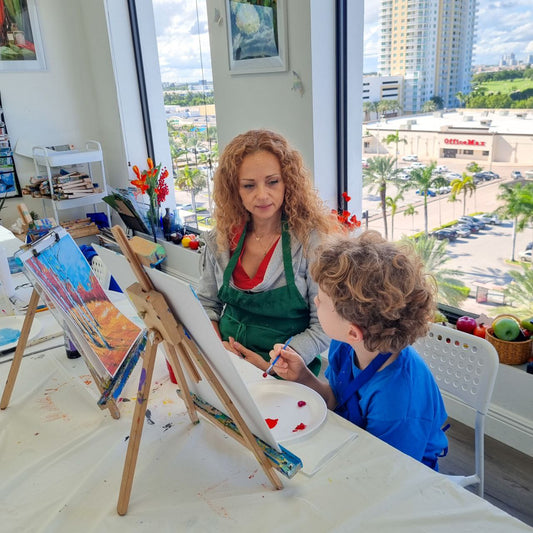 Private art class for children 9/19/2025