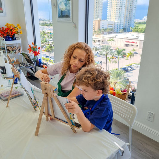 Private art class for children 9/26/2025