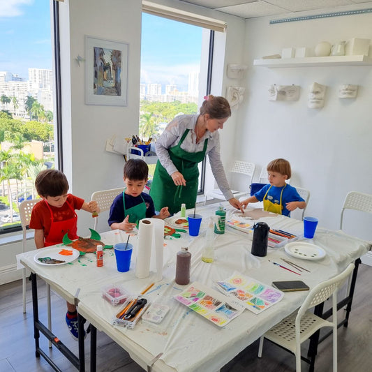 Short art class for children 9/26/2025