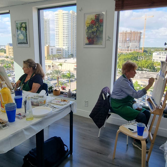 Seniors art class 1/20/2026