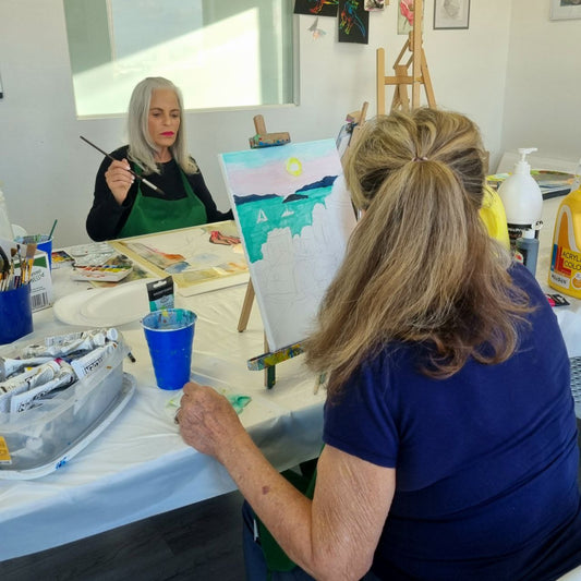 Seniors art class 1/6/2026