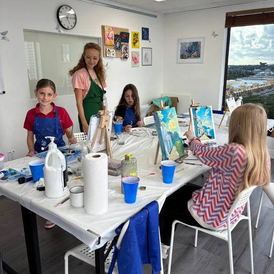 Art class for children 10/8/2025