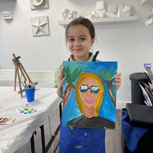 Private art class for children 10/1/2025