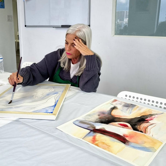 Seniors art class 11/11/2025