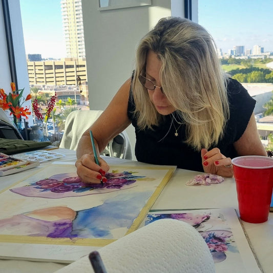 Private seniors art class 11/18/2025