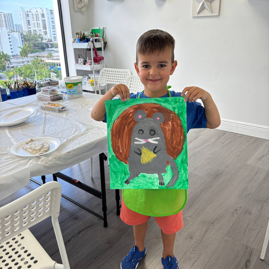 Arts & crafts class for children 3, 4 years old 07/15/2026