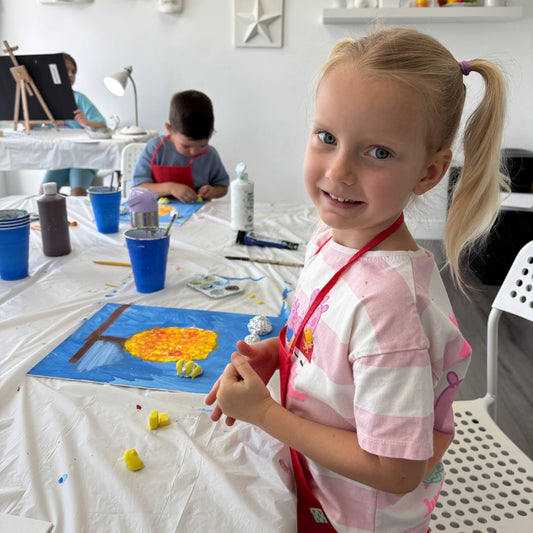 Arts & crafts class for children 3, 4 years old 07/08/2026