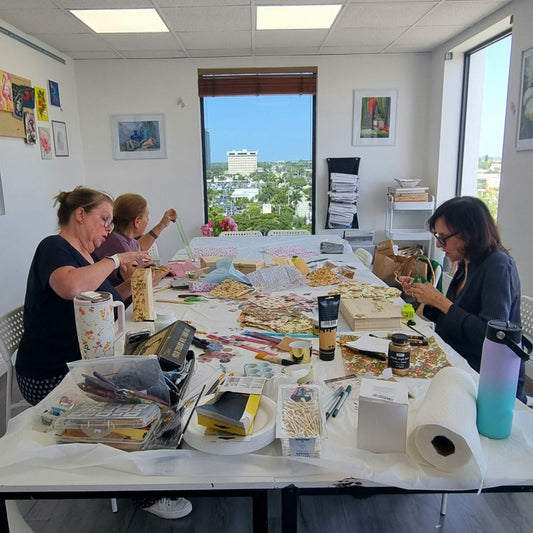 Seniors art class 07/15/2026