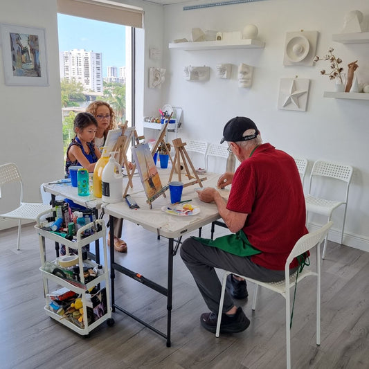 Private art class for family 06/20/2026