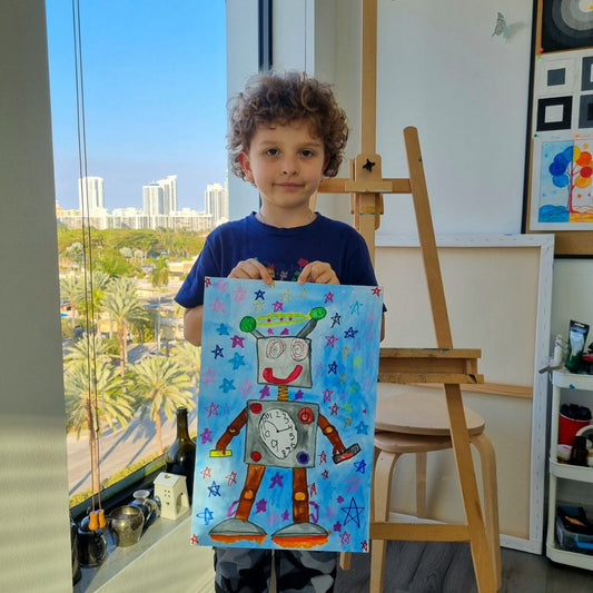 Private art class for children 2/13/2026
