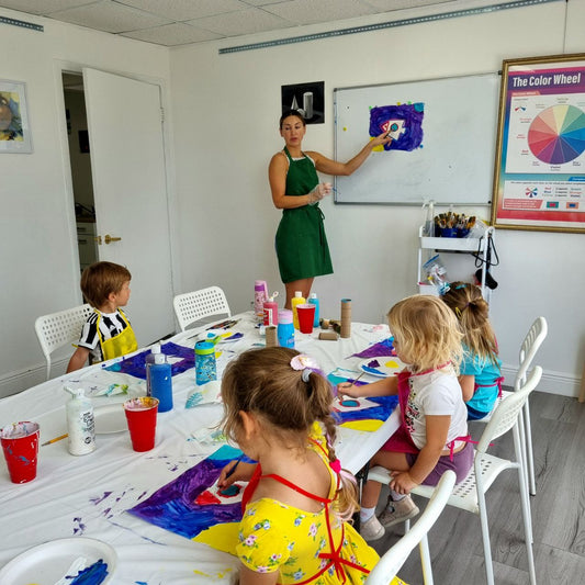 Arts & crafts class for children 3,4 years old 8/23/2025