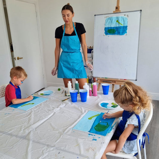 Arts & crafts class for children 3, 4 years old 9/14/2024