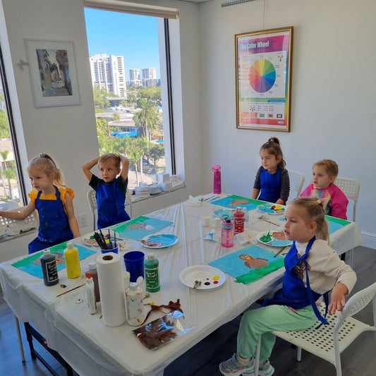 Arts & crafts class for children 3, 4 years old 11/23/2024