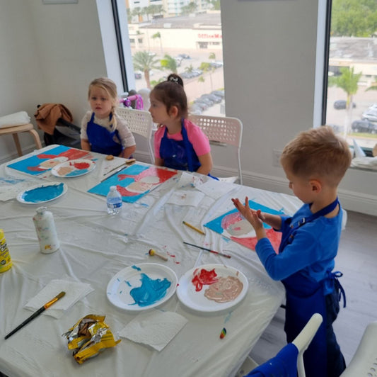 Arts & crafts class for children 3, 4 years old 12/14/2024