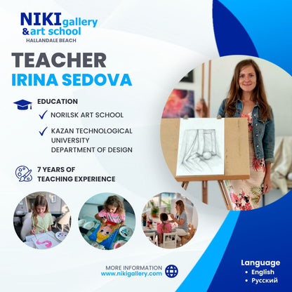 Art class for children (5-14 years old)
