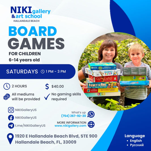 Board games for children (6-14 years old)