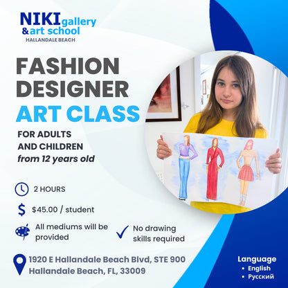 Fashion Designer Art Class