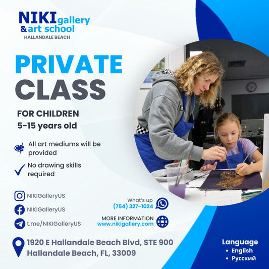 Private class for children (3-15 years old)