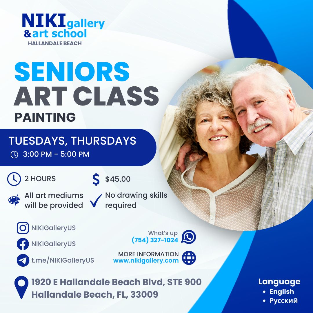 Seniors Art classes - "Painting"