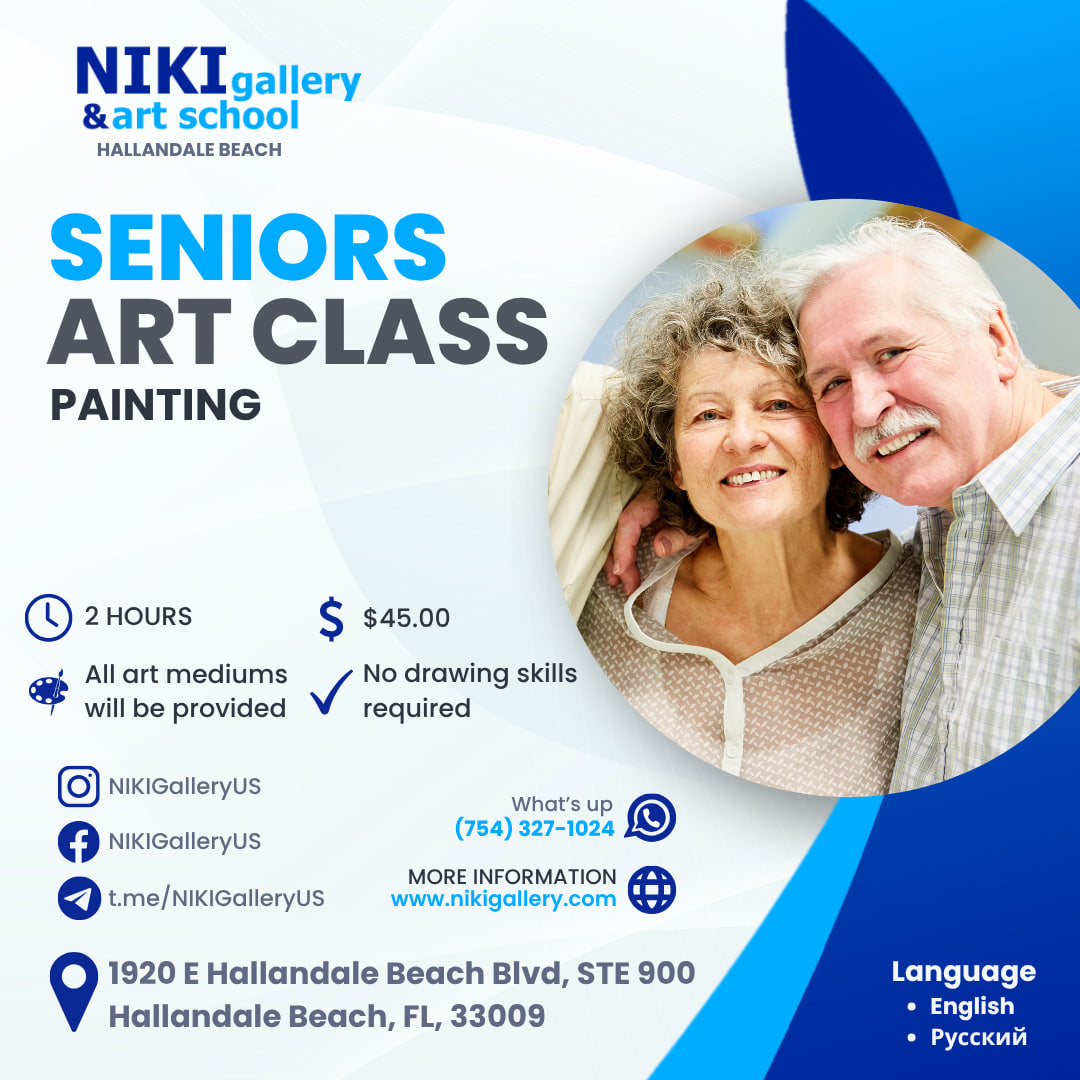 Seniors Art classes - "Painting"