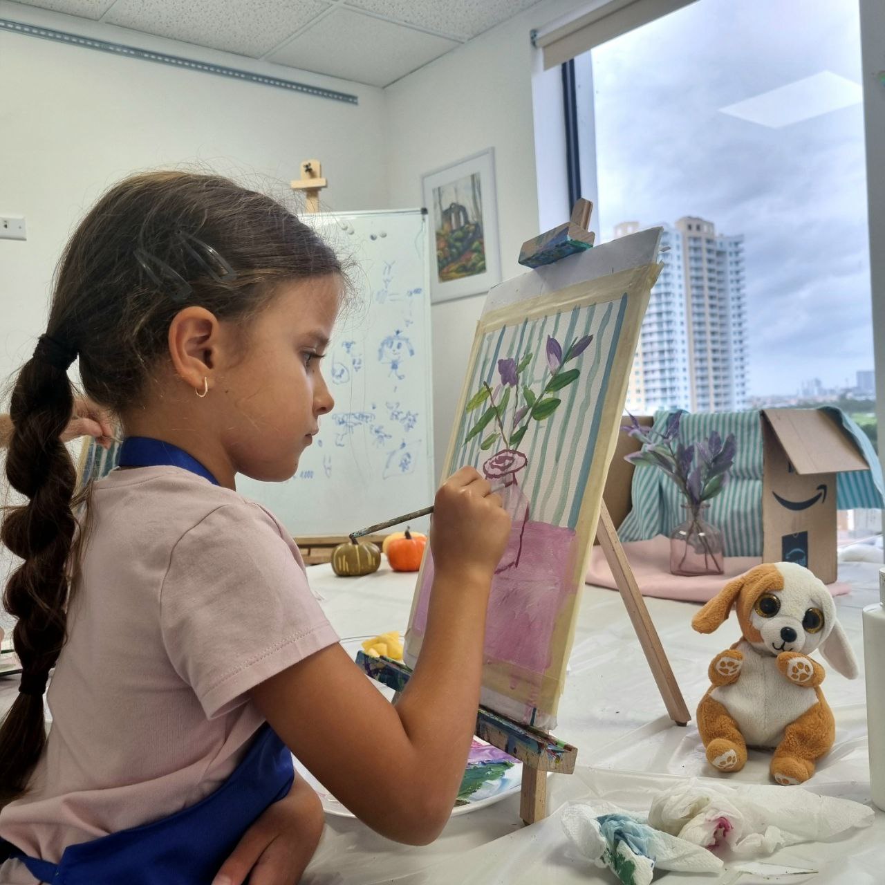 Short art class for children (5-12 years old)