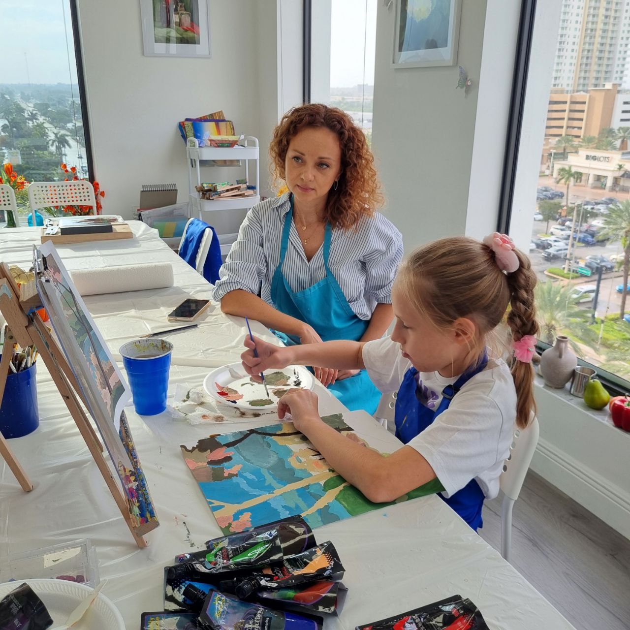 Short art class for children (5-12 years old)