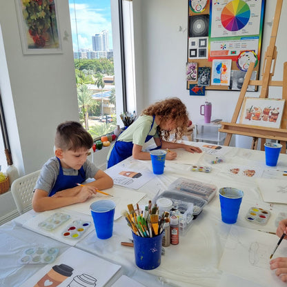 Short art class for children (5-12 years old)